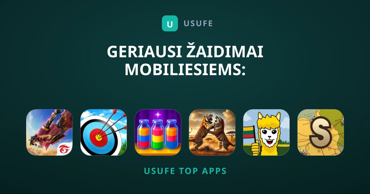 Geriausi Žaidimai Mobiliesiems: Populiariausių Pasirinkimų Gidas